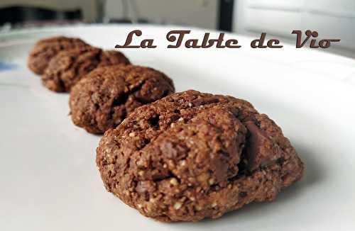 Cookies healthy tout choco