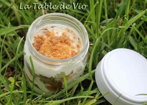 Crème à la vanille et aux Spéculoos - La table de Vio