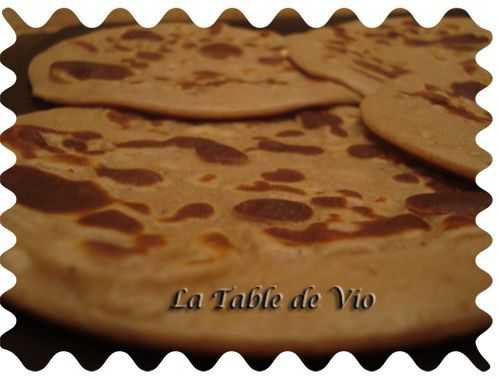 Crêpes à la farine de châtaigne - La table de Vio