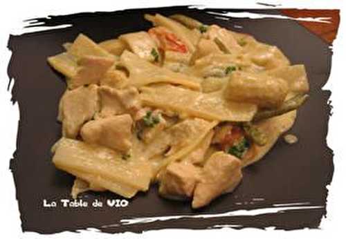 Curry de poulet au maïs et aux pousses de bambou - La table de Vio