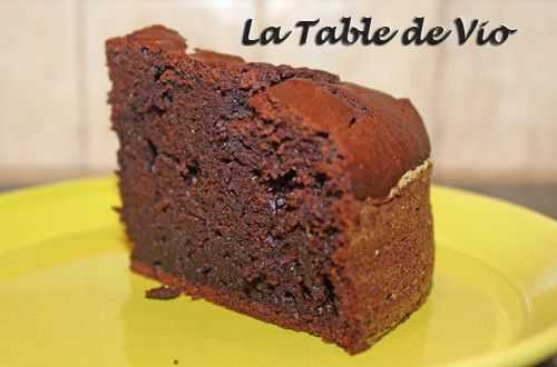 Gâteau au chocolat et à la patate douce