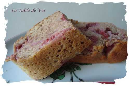 Gâteau aux fraises - La table de Vio