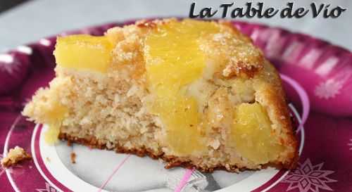 Gâteau renversé à l'ananas