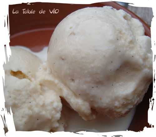 Glace vanille caramel