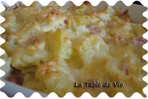 Gratin de chou-fleur pomme-de-terre