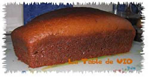 Lultra moelleux : cake au chocolat léger, léger - La table de Vio