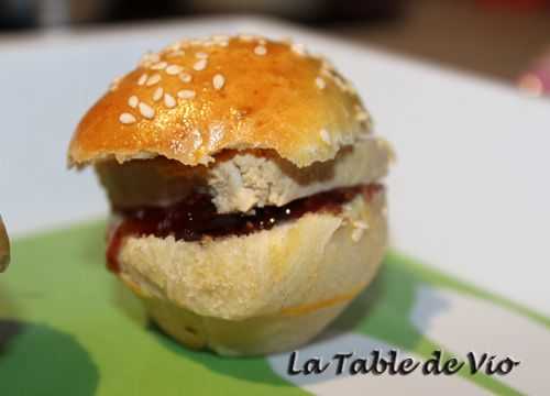 Mini burgers festifs - La table de Vio