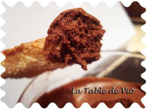 Mousse au chocolat - La table de Vio