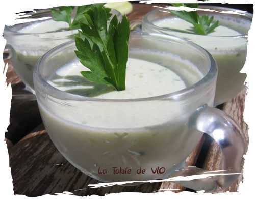 Mousse de concombre