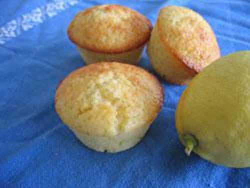 Muffins au citron - La table de Vio