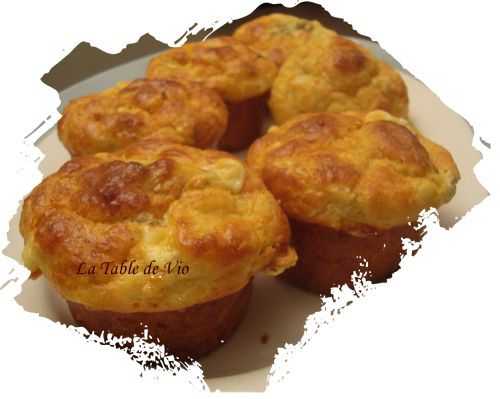 Muffins / cakes aux endives et au roquefort - La table de Vio