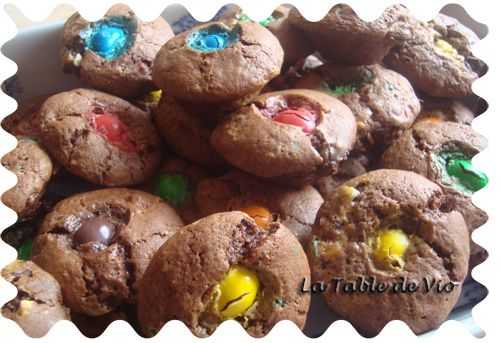 Muffins chocolat M&M's