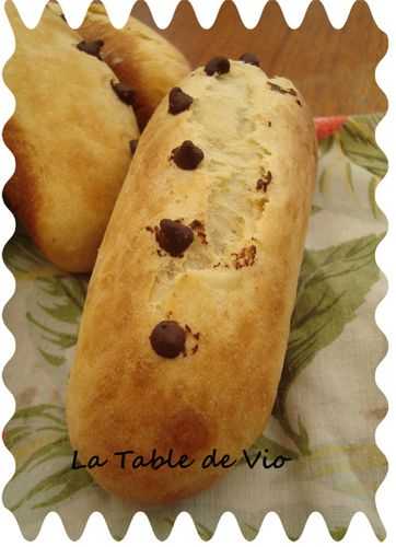 Petites baguettes viennoises - La table de Vio