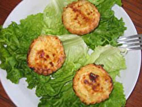 Petites quiches au fromage de chèvre