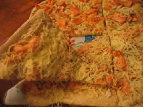 Pizza au saumon - La table de Vio