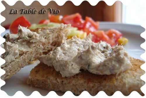 Rillettes de sardines à la créole