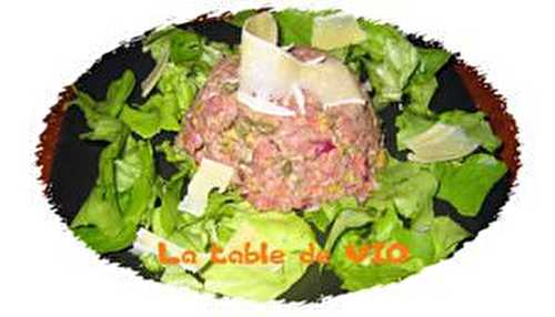 Tartare à litalienne