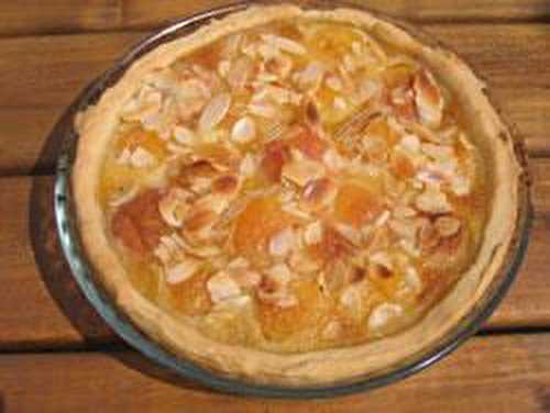 Tarte aux abricots et aux amandes