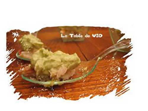 Verrines de crabe à la crème davocat - La table de Vio