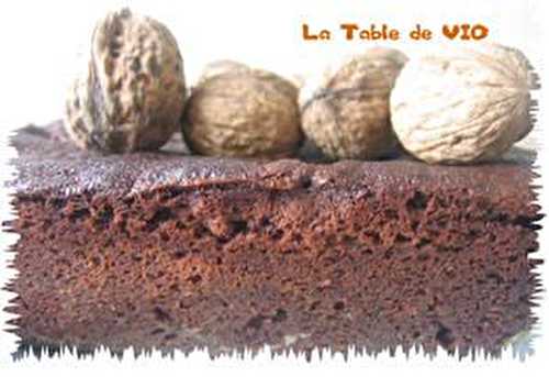 Vive les noix ! Un brownie meilleur de jour en jour !!!