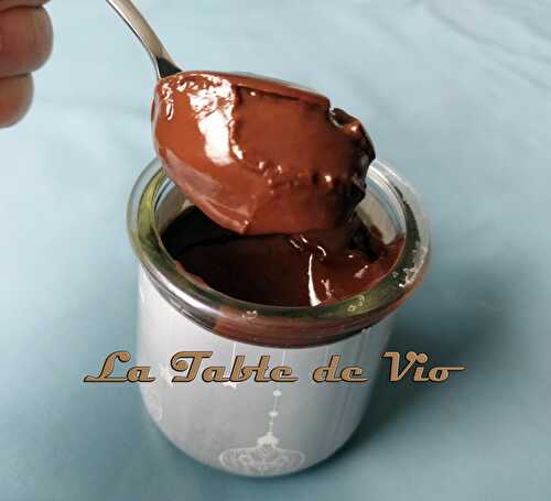 Crème dessert au chocolat  - La table de Vio