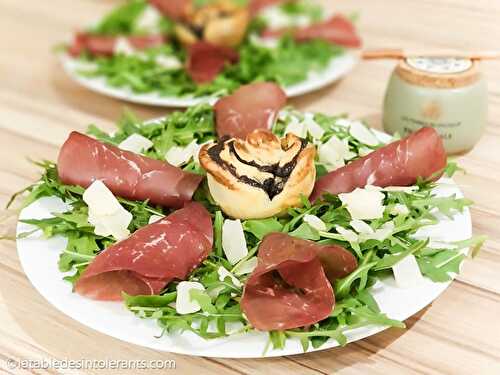 SALADE DE ROQUETTE BRESAOLA sans lactose