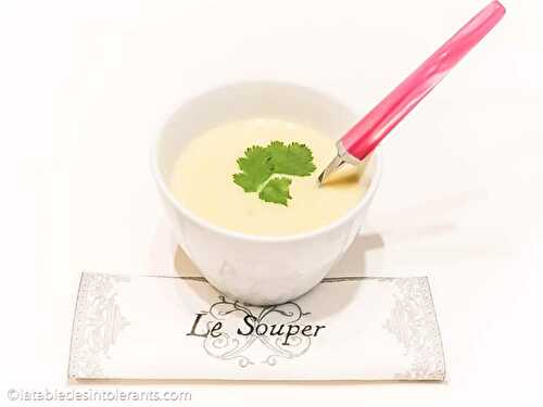 VELOUTÉ DE CHOU-FLEUR sans lactose ou sans lait