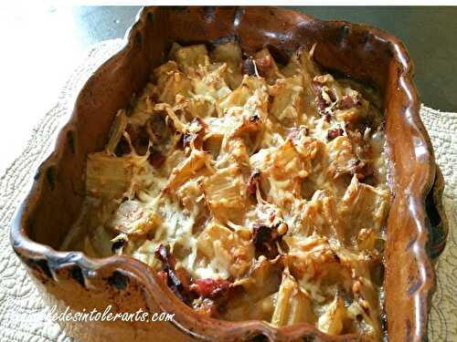 GRATIN DE CARDONS sans gluten ni lactose