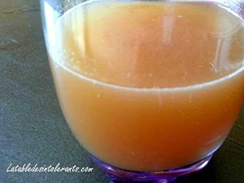 JUS DE POMMES FRAIS AU GINGEMBRE sans sucre