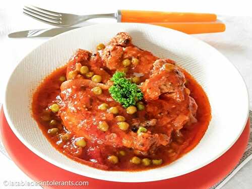 OSSO BUCCO AUX PETITS POIS sans gluten