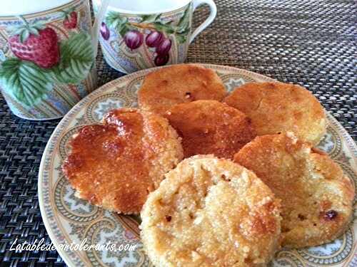 PALETS AUX AMANDES sans gluten ni lait, avec ou sans sucre, sans levure, sans œuf