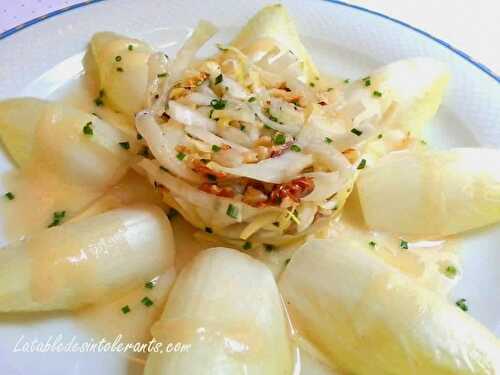 SALADE D'ENDIVES AUX NOIX