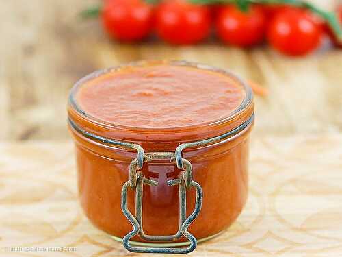 SAUCE KETCHUP sans gluten, avec ou sans sucres