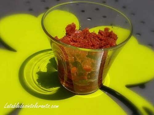 TAPENADE DE TOMATES SECHÉES "MAISON"  sans additifs