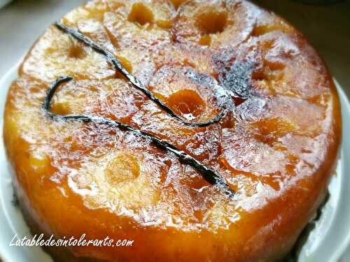 TARTE TATIN sans gluten, sans lait ou sans lactose, avec ou sans sucre ajouté