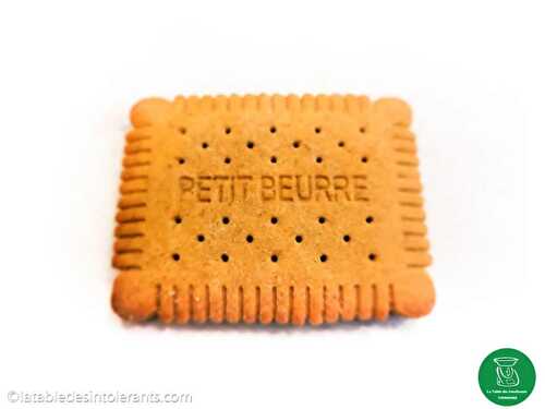 Petit Beurre sans gluten sans lait ou sans lactose, sans sucre, sans levure