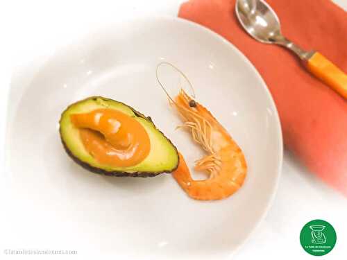 AVOCAT CREVETTE SAUCE COKTAIL sans gluten ni sucre ajouté ni additifs