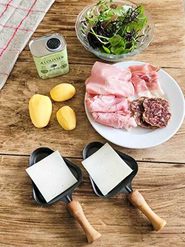 RACLETTE sans gluten ni lactose