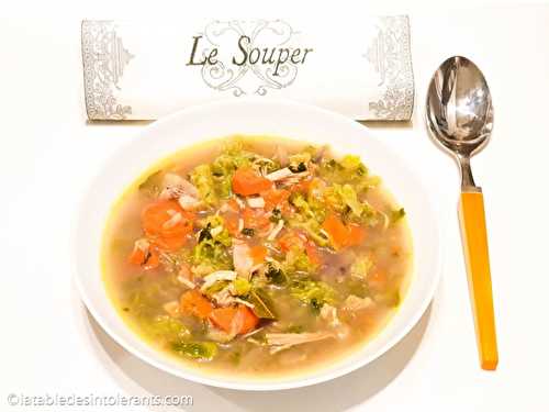 SOUPE DE POULET sans gluten ni additifs