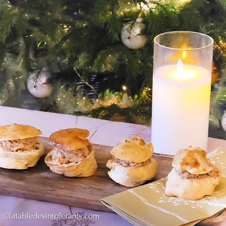 PETITS CHOUX AU FOIE GRAS sans gluten ni lait ni lactose