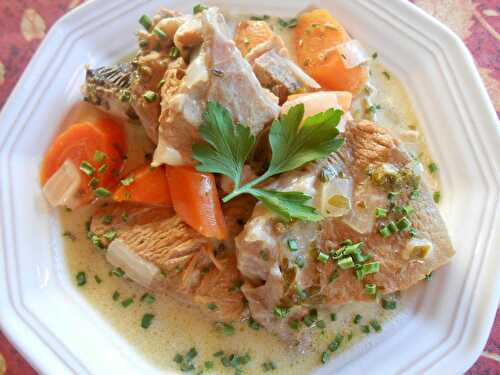 Blanquette de veau à l'ancienne