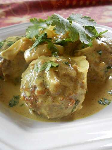 Boulettes de boeuf au curry