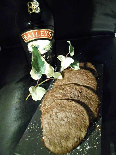 Cookies chocolat noir et Bailey's - La tambouille de Violette