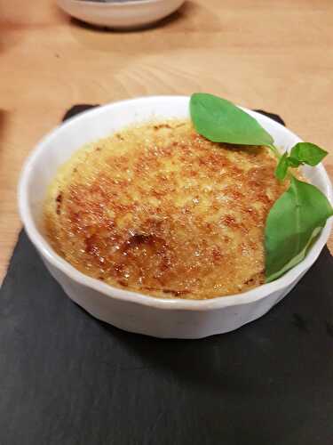 Crème Brulée au foie gras