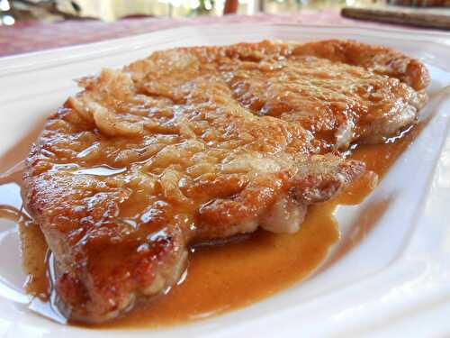 Escalopes de veau au citron