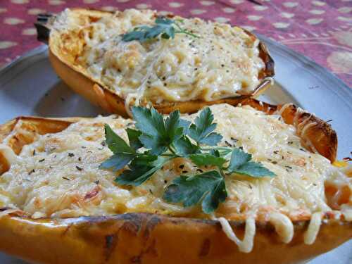 Gratin de courge spaghetti!