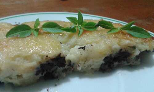 Parmentier de boudin noir