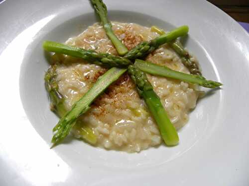Risottos aux asperges