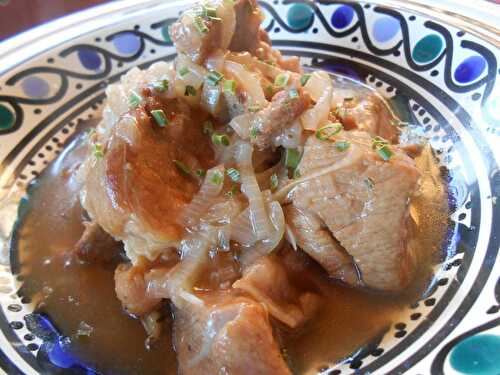 Sauté de veau au cidre