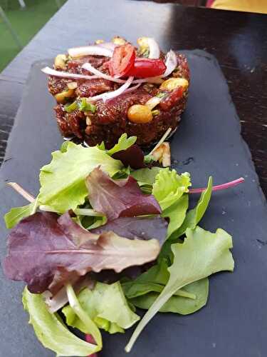 Tartare de boeuf cajun